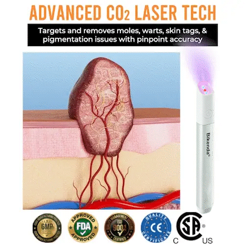 🔥Hot Sale🔥All-in-One CO₂ Laser Eraser Pen | Removes Moles, Warts, Skin Flaws & Pigmentation✨