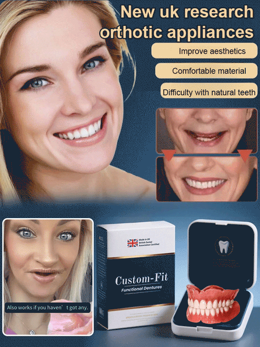🔥Limited Time Discount🔥Silicone Simulation Teeth Braces