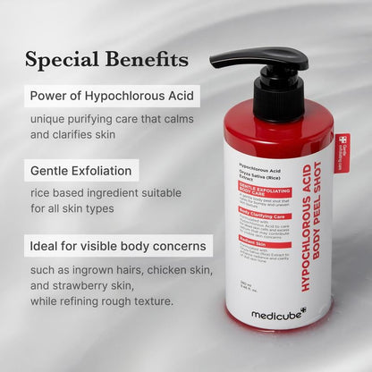 🔥Hot Sale 50% OFF🔥-Medicube Hypochlorous Acid Rice Peel Shot Duo & Free shipping✈️