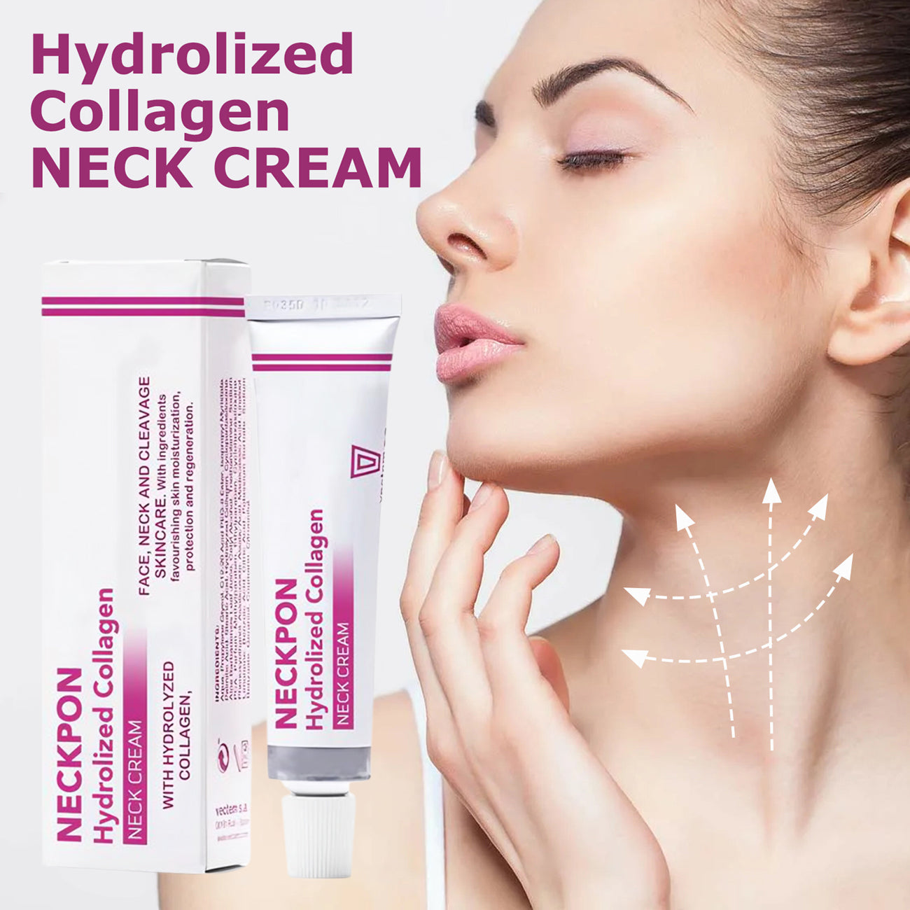 🔥Limited-time offer🔥Spain NECKPON Hydrolyzed Collagen Neck Cream