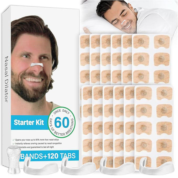 🔥Hot Sale🔥Anti Snoring Magnetic Nose Strips
