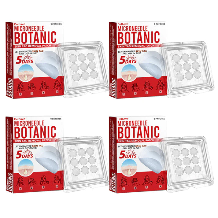 🔥Limited Time Discount🔥DELHAVE® MicroNeedle Botanic Skin Tag Removal Patch 🇺🇸 Made in the USA