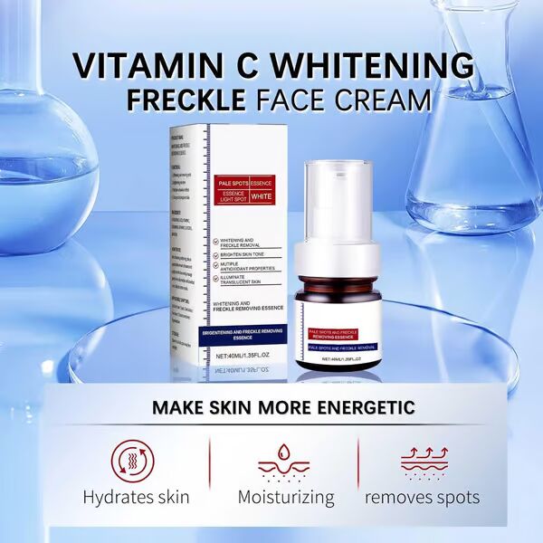 🔥Hot Sale🔥Vitamin C Whitening Freckles Face Cream Remove Melasma Dark Spots Lighten Melanin