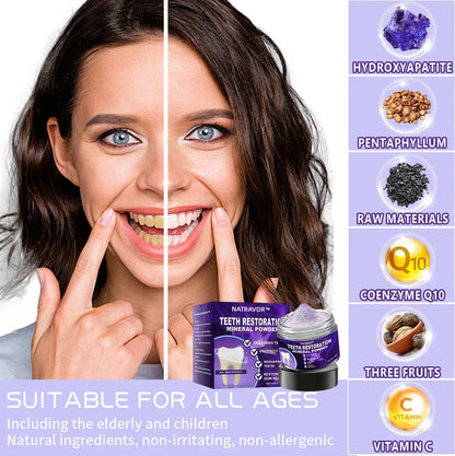 🎁 Flash Sale:NATRAVOR™ Teeth Restoration Powder