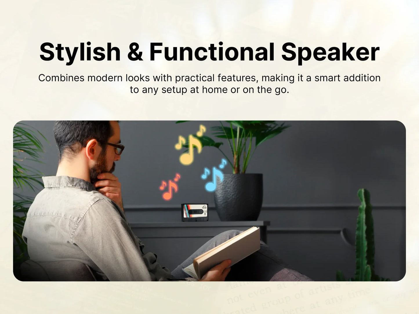 🔥Hot Sale 50% OFF🔥Victor Cassette Tape Bluetooth Speaker