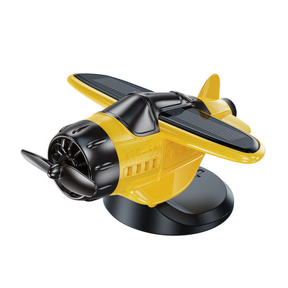 🎁2025 Limited Time Sale - 50% OFF🔥Solar powered airplane shaped car ornaments