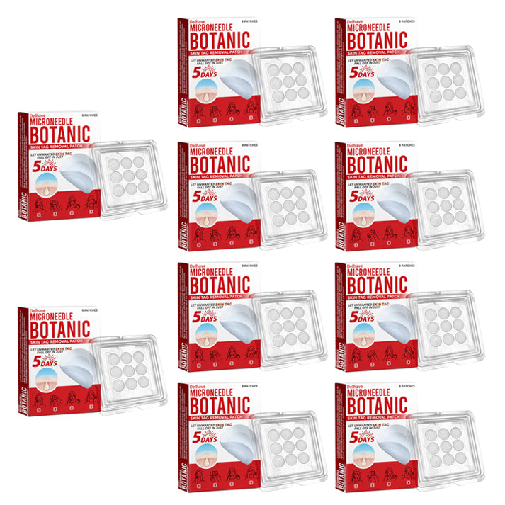 🔥Limited Time Discount🔥DELHAVE® MicroNeedle Botanic Skin Tag Removal Patch 🇺🇸 Made in the USA
