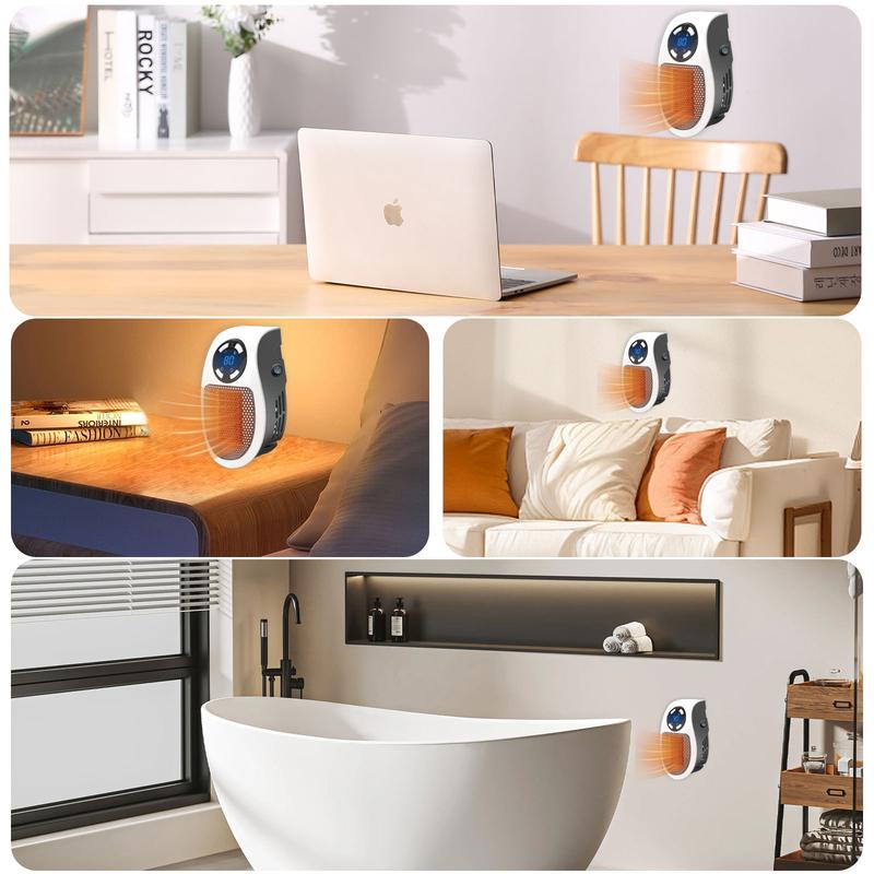 🔥Hot Sale🔥Plug-in Wall Outlet Space Heater: Cozy Warmth, Where You Need It Most!