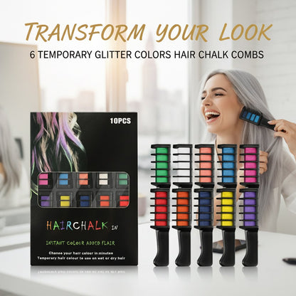 🔥Hot Sale 50% OFF🔥-Festive Fun Hair Chalk Combs✨