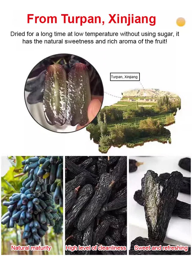 🔥Hot Sale 🔥 [King of Raisins] Turpan Sapphire Raisins | Helps regulate blood sugar