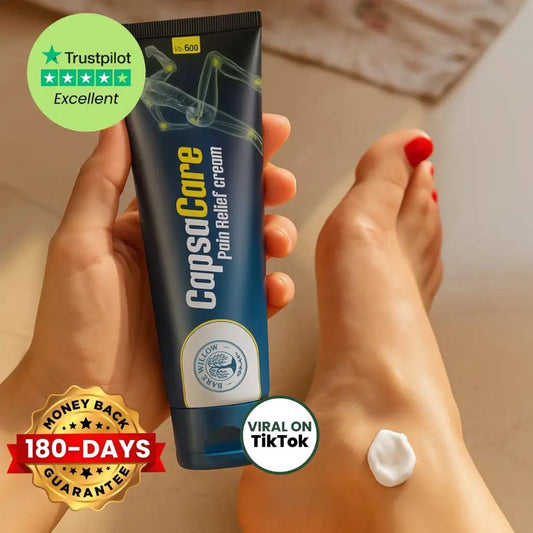 CapsaCare Neuropathy Relief Cream™ - Relieve Numbness, Tingling & Pain