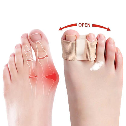 🔥Hot Sale🔥Woyuosn Premium Elastic Toe Separators – Comfortable Pain Relief & Alignment