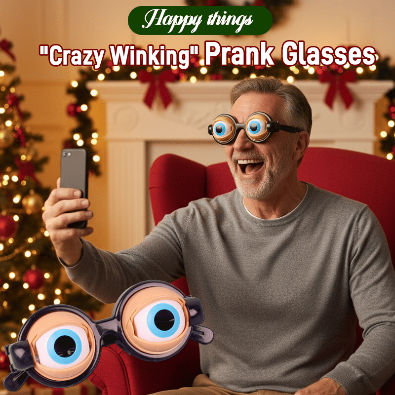 Black Friday Big Promotion Save 49%🔥"Crazy Winking" Prank Glasses