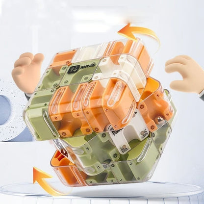 🔥Hot Sale 50% OFF🔥3D Rolling Ball Maze Cube