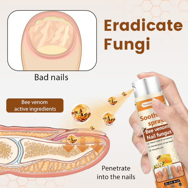 🔥Hot Sale🔥VanaSculpt® Bee Venom Nail Fungus Spray