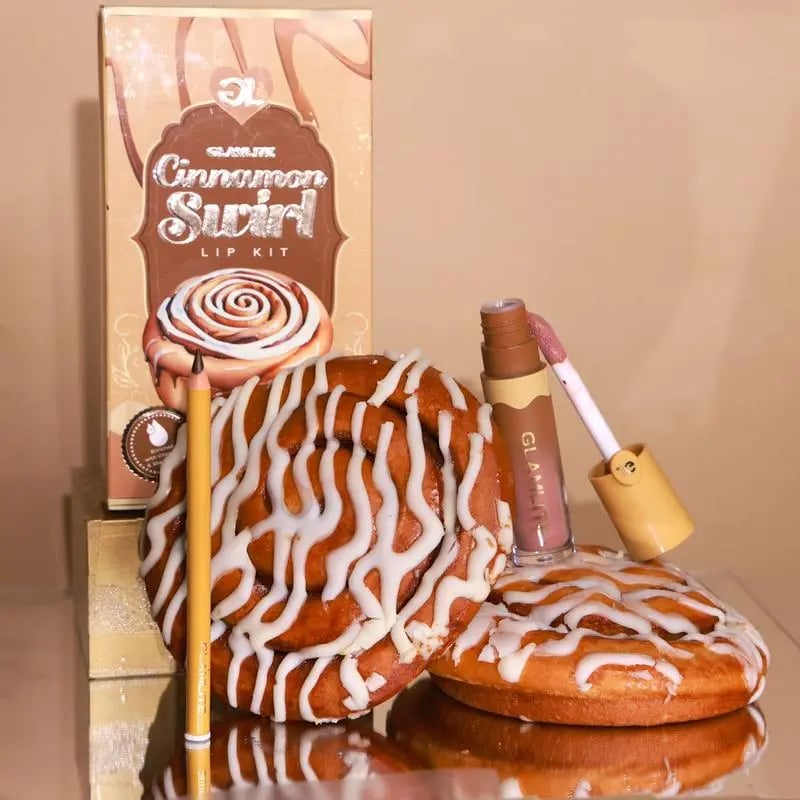 🔥Hot Sale 🔥Glamlite Cafe: Coffee Lip Kits, Horchata Lip Gloss