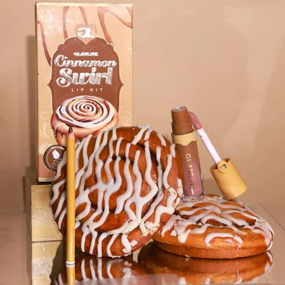 🔥Hot Sale 🔥Glamlite Cafe: Coffee Lip Kits, Horchata Lip Gloss