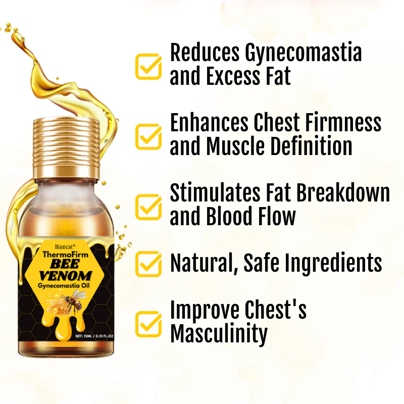 🔥Hot Sale 🔥ThermoFirm Bee Venom Gynecomastia Oil
