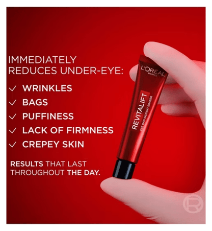 🔥Limited Time Discount 🔥 NEW Revitalift Laser Eye Bag Eraser – Instant Gel-to-Tape Formula for Puffy Eyes & Wrinkles (Up to 8H)