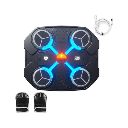 🔥Hot Sale 50% OFF🔥Smart Music Boxing Trainer for Home Gym | Interactive Wall-Mounted Punching Machine