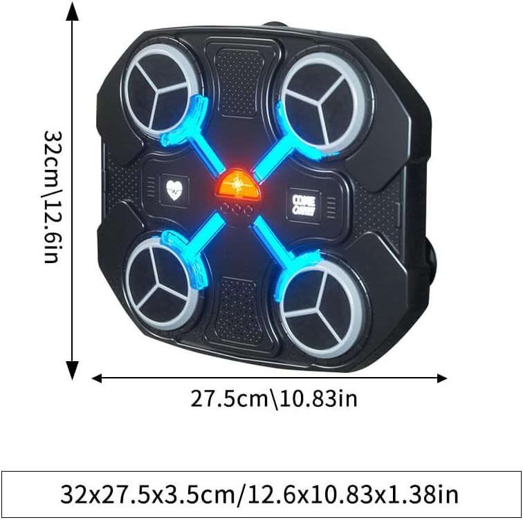 🔥Hot Sale 50% OFF🔥Smart Music Boxing Trainer for Home Gym | Interactive Wall-Mounted Punching Machine