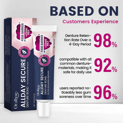 🔥Hot Sale🔥Oralhoe AllDay Secure Denture Bond