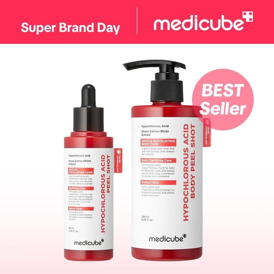 🔥Hot Sale 50% OFF🔥-Medicube Hypochlorous Acid Rice Peel Shot Duo & Free shipping✈️