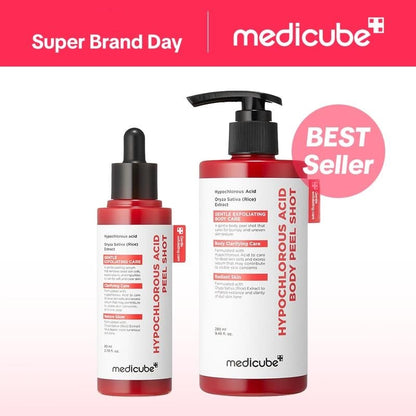 🔥Hot Sale 50% OFF🔥-Medicube Hypochlorous Acid Rice Peel Shot Duo & Free shipping✈️