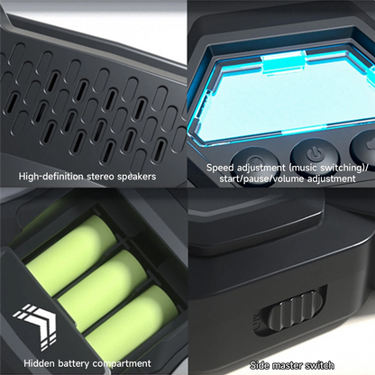 🔥Hot Sale 50% OFF🔥Smart Music Boxing Trainer for Home Gym | Interactive Wall-Mounted Punching Machine