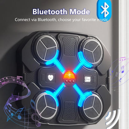 🔥Hot Sale 50% OFF🔥Smart Music Boxing Trainer for Home Gym | Interactive Wall-Mounted Punching Machine