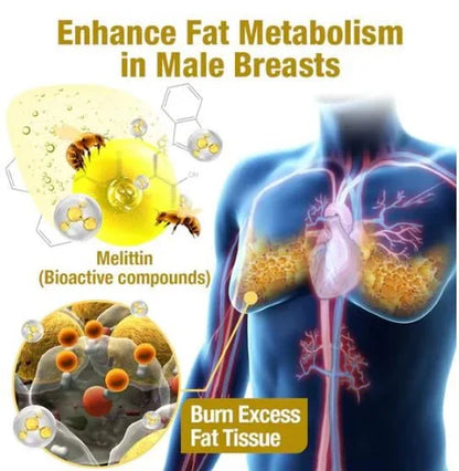 🔥Hot Sale🔥Chest Fat Bee Venom Heating Oil✅ 7-Day Improvement Guarantee – Full Refund if No Results