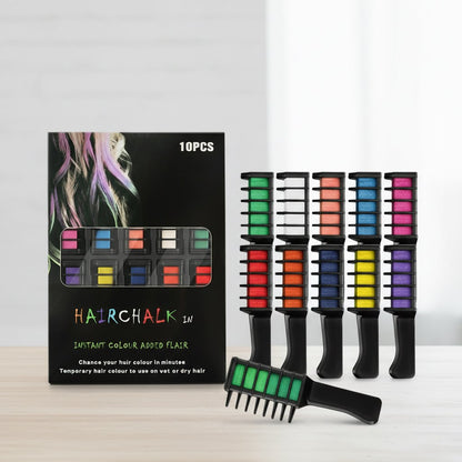 🔥Hot Sale 50% OFF🔥-Festive Fun Hair Chalk Combs✨