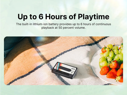 🔥Hot Sale 50% OFF🔥Victor Cassette Tape Bluetooth Speaker