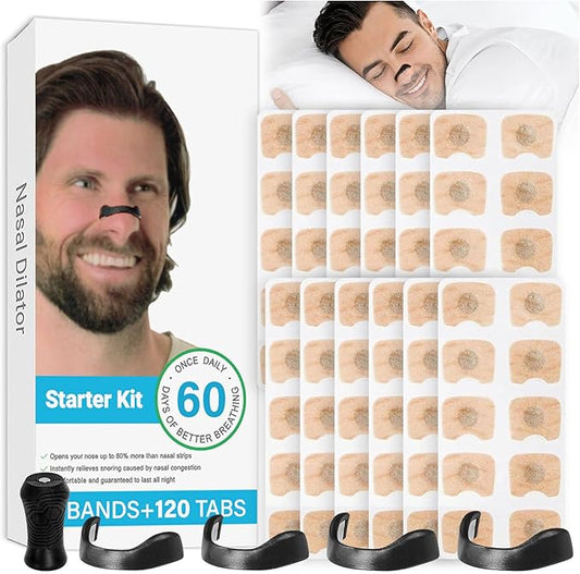 🔥Hot Sale🔥Anti Snoring Magnetic Nose Strips