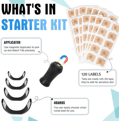 🔥Hot Sale🔥Anti Snoring Magnetic Nose Strips