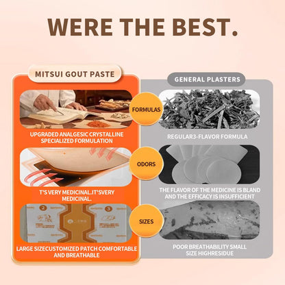 🔥Hot Sale 50% OFF🔥DRMITSUI Seiyaku FARINFRARED BonePainPatch Thermal Patches 6 Patches Bag No Attributes Specified for Bone Pain Relief