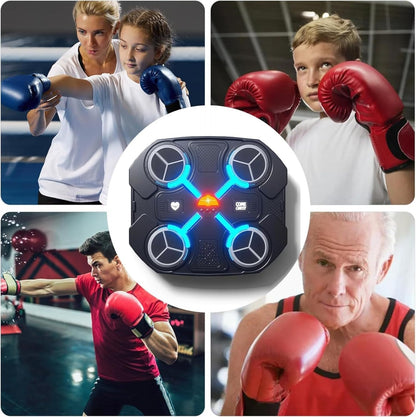 🔥Hot Sale 50% OFF🔥Smart Music Boxing Trainer for Home Gym | Interactive Wall-Mounted Punching Machine