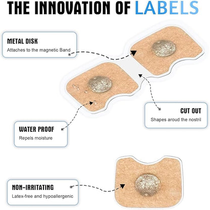 🔥Hot Sale🔥Anti Snoring Magnetic Nose Strips