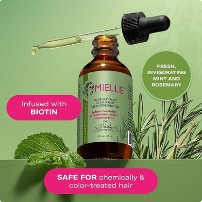 🔥Hot Sale 50% OFF🔥Mielle Organics Mielle Rosemary Mint Scalp and Hair Strengthening Oil