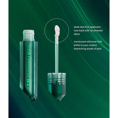 🔥Hot Sale 🔥r.e.m. beauty x Wicked: For Good So Popular pH Adaptive Lip Oil