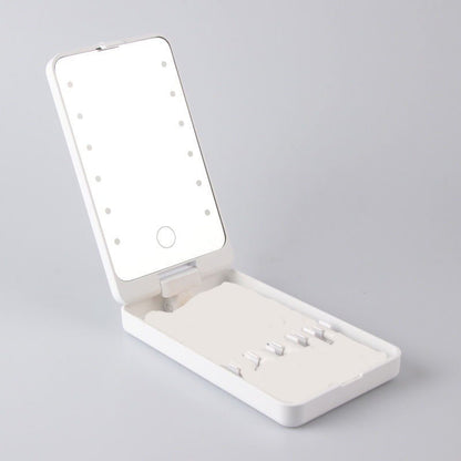 🔥Hot Sale 🔥Travel Makeup Brush Set with LED light💖