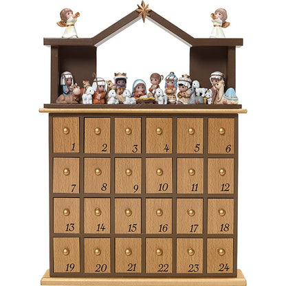 🔥Limited Time Discount 🔥Precious Moments, Nativity Advent Calendar