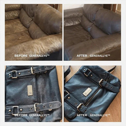 🎁 LAST DAY SALE 50% OFF 🔥 Leather & Furniture Repair Salve + Applicator Brush