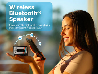 🔥Hot Sale 50% OFF🔥Victor Cassette Tape Bluetooth Speaker