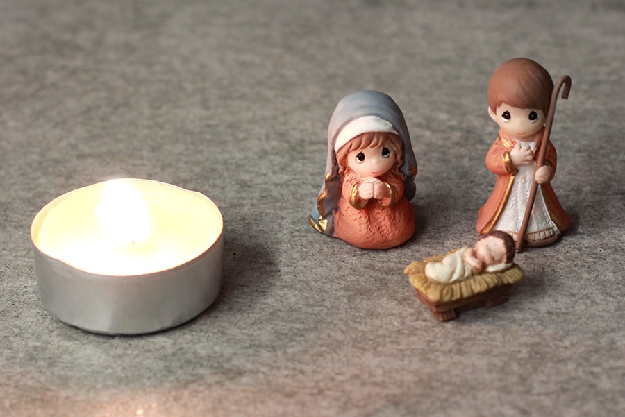 🔥Limited Time Discount 🔥Precious Moments, Nativity Advent Calendar