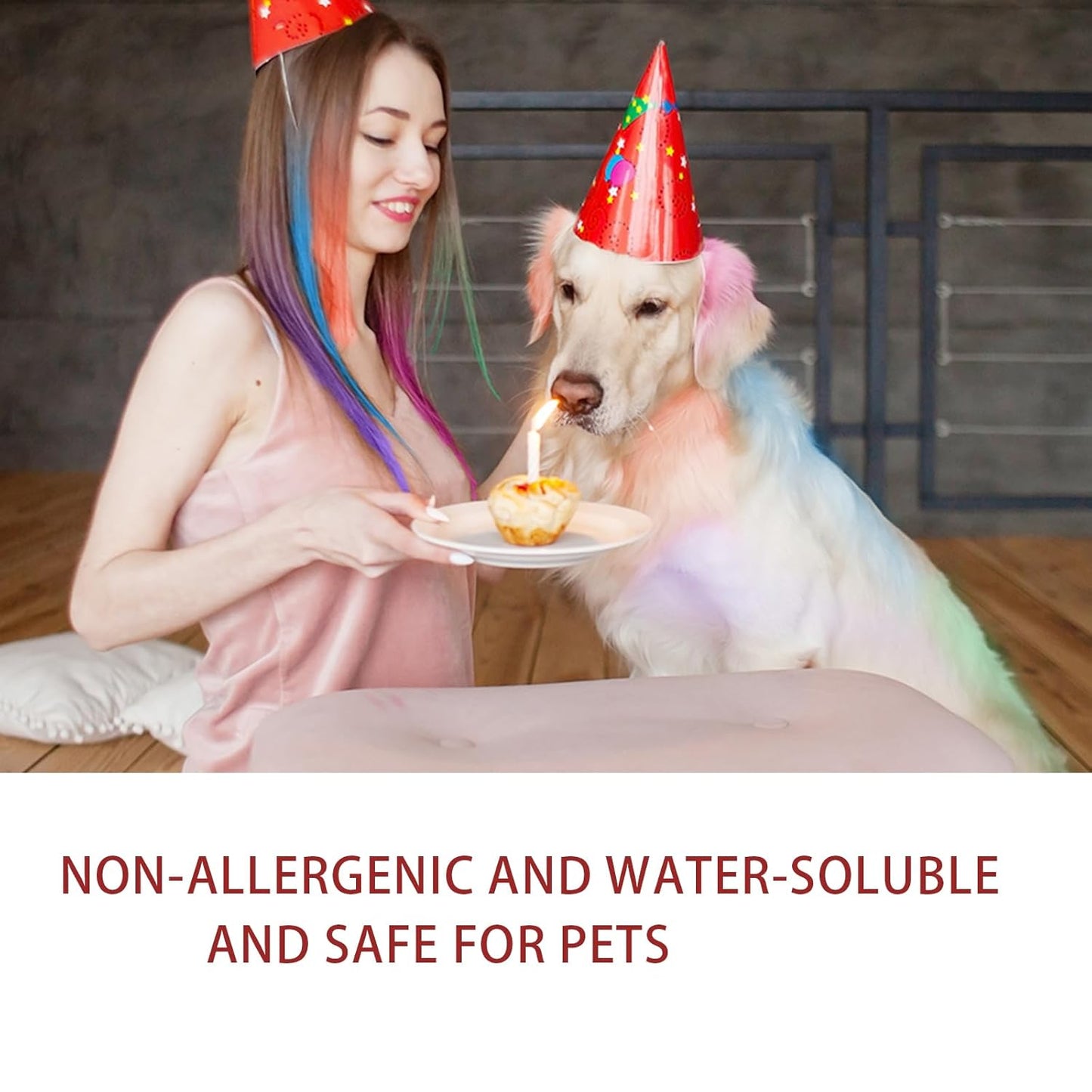 🔥Hot Sale 50% OFF🔥-Festive Fun Hair Chalk Combs✨