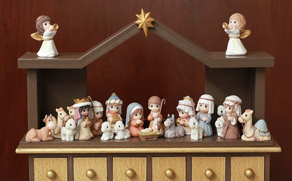 🔥Limited Time Discount 🔥Precious Moments, Nativity Advent Calendar