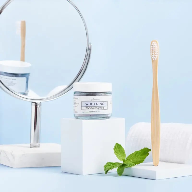 🔥Hot Sale 🔥Whitening Remineralizing Tooth Powder (Mint)