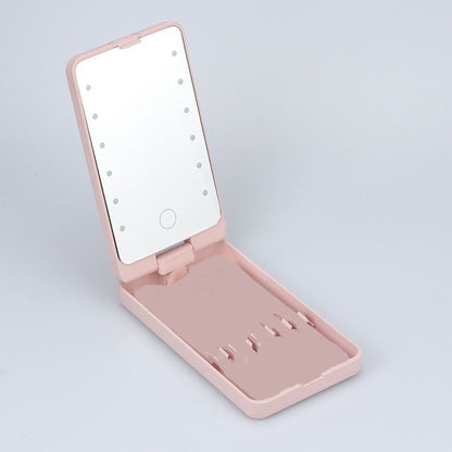 🔥Hot Sale 🔥Travel Makeup Brush Set with LED light💖