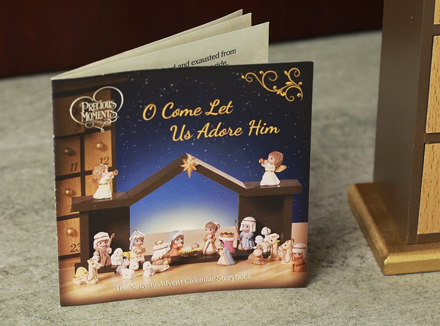 🔥Limited Time Discount 🔥Precious Moments, Nativity Advent Calendar